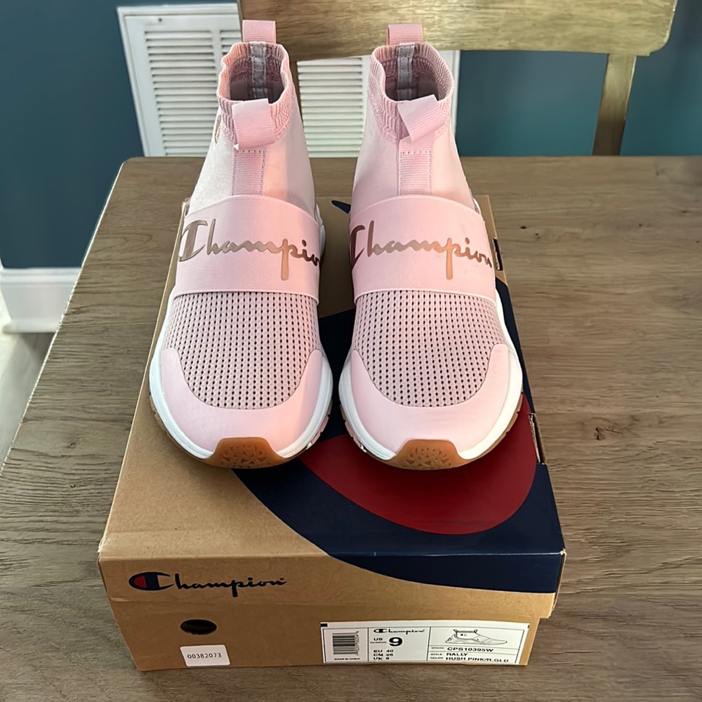 Pink Champion Rally shoes